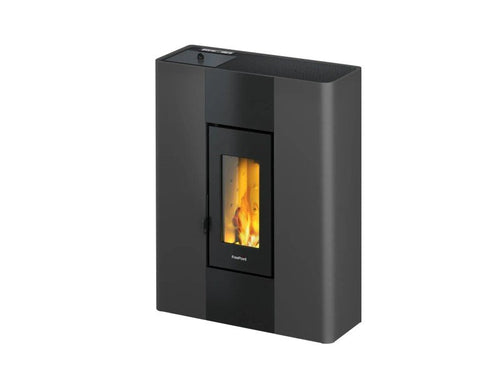 Freepoint Pelletofen Roxy Stahl Anthrazit 7 kW