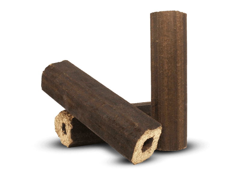 Heizfuxx PiniKay Octagon Holzbriketts Hartholz 10kg x 30 Gebinde 300kg Palette