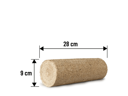 Heizfuxx Nestro XL Blue Holzbriketts Nadelholz 10kg x 96 Gebinde 960kg Palette