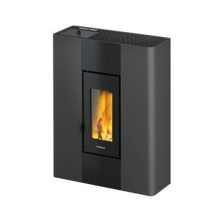 Freepoint Pelletofen Roxy Stahl Anthrazit 7 kW