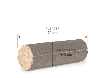 Heizfuxx Nestro M Holzbriketts Hartholz im Karton 12kg x 81 Karton 972kg Palette