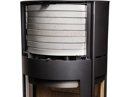Aduro 9.4 Kaminofen Stahl Schwarz 8 kW mit Automatik