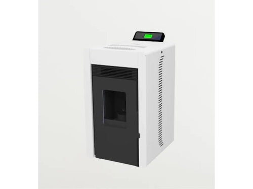 SCHENGER Pelletofen HLP3402 Weiß A++ 5,5kW Vollautomatisch+WIFI+Eco Modus