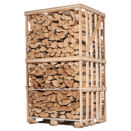Kaminholz 45 cm – Mischung Hartholz (Eiche, Hainbuche, Buche, Esche) – 2 m³ – 2.6 Ster – luftgetrocknet